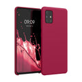 kwmobile Handyhülle für Samsung Galaxy A51 Hülle - Case Silikon - Kabelloses Laden - Schutzhülle Cover