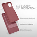 kwmobile Handyhülle für Samsung Galaxy A51 Hülle - Case Silikon - Kabelloses Laden - Schutzhülle Cover