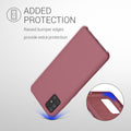 kwmobile Handyhülle für Samsung Galaxy A51 Hülle - Case Silikon - Kabelloses Laden - Schutzhülle Cover