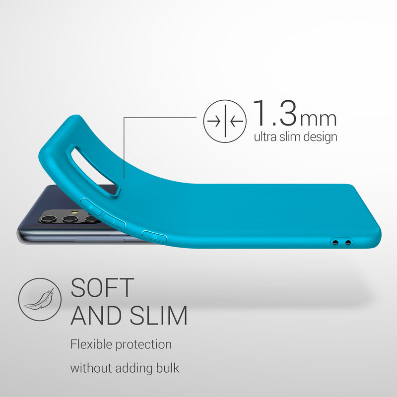 kwmobile Handyhülle für Samsung Galaxy A71 - Kabelloses Laden - Schutzhülle Cover