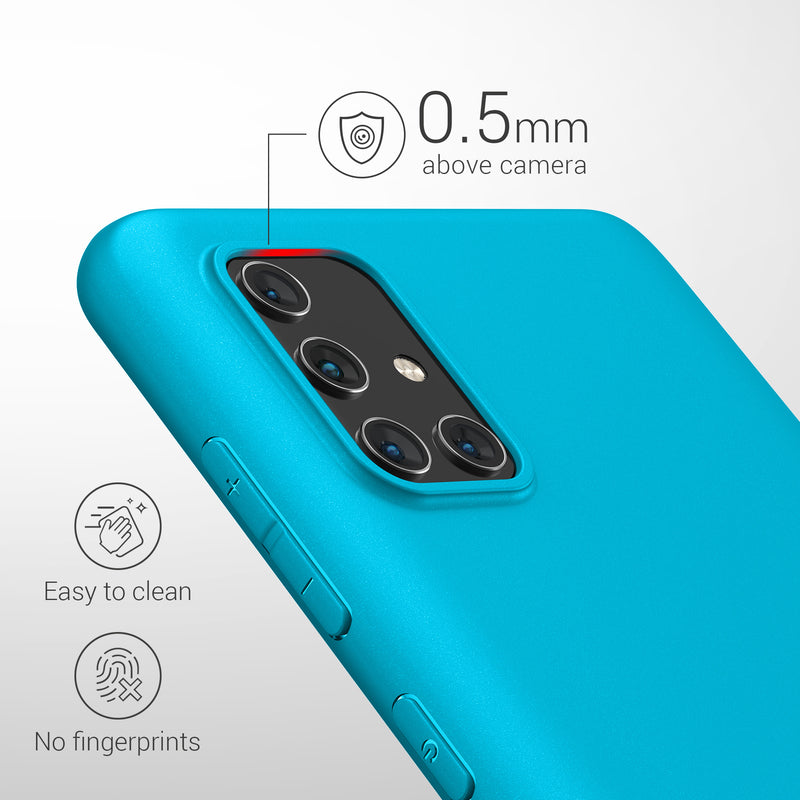 kwmobile Handyhülle für Samsung Galaxy A71 - Kabelloses Laden - Schutzhülle Cover