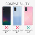 kwmobile Handyhülle für Samsung Galaxy A71 - Kabelloses Laden - Schutzhülle Cover