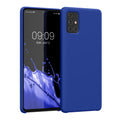 kwmobile Handyhülle für Samsung Galaxy A71 Hülle - Case Silikon - Kabelloses Laden - Schutzhülle Cover