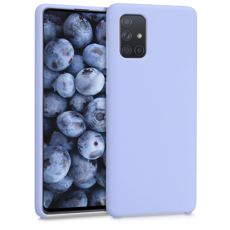 kwmobile Handyhülle für Samsung Galaxy A71 Hülle - Case Silikon - Kabelloses Laden - Schutzhülle Cover