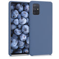 kwmobile Handyhülle für Samsung Galaxy A71 Hülle - Case Silikon - Kabelloses Laden - Schutzhülle Cover