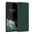 kwmobile Handyhülle für Samsung Galaxy A71 Hülle - Case Silikon - Kabelloses Laden - Schutzhülle Cover