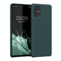 kwmobile Handyhülle für Samsung Galaxy A71 Hülle - Case Silikon - Kabelloses Laden - Schutzhülle Cover