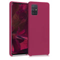 kwmobile Handyhülle für Samsung Galaxy A71 Hülle - Case Silikon - Kabelloses Laden - Schutzhülle Cover