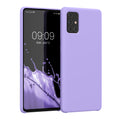 kwmobile Handyhülle für Samsung Galaxy A71 Hülle - Case Silikon - Kabelloses Laden - Schutzhülle Cover