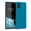 kwmobile Handyhülle für Samsung Galaxy A71 Hülle - Case Silikon - Kabelloses Laden - Schutzhülle Cover
