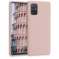 kwmobile Handyhülle für Samsung Galaxy A71 Hülle - Case Silikon - Kabelloses Laden - Schutzhülle Cover