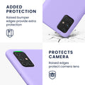 kwmobile Handyhülle für Samsung Galaxy A71 Hülle - Case Silikon - Kabelloses Laden - Schutzhülle Cover