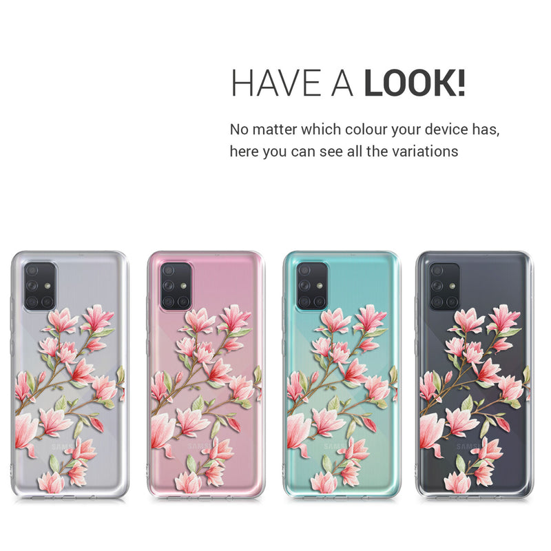 kwmobile Case kompatibel mit Samsung Galaxy A71 - Hülle Silikon transparent