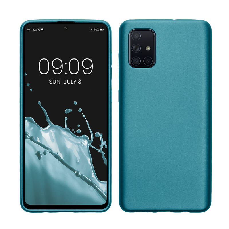 kwmobile Handyhülle für Samsung Galaxy A71 Hülle - Silikon Case schutzhülle Cover