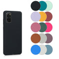 kwmobile Hülle kompatibel mit Samsung Galaxy S20 Plus Hülle - weiches TPU Silikon Case - Cover geeignet für kabelloses Laden - Schwarz matt Schwarz matt  