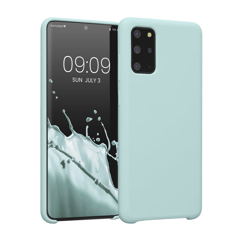 kwmobile Handyhülle für Samsung Galaxy S20 Plus Hülle - Case Silikon - Kabelloses Laden - Schutzhülle Cover