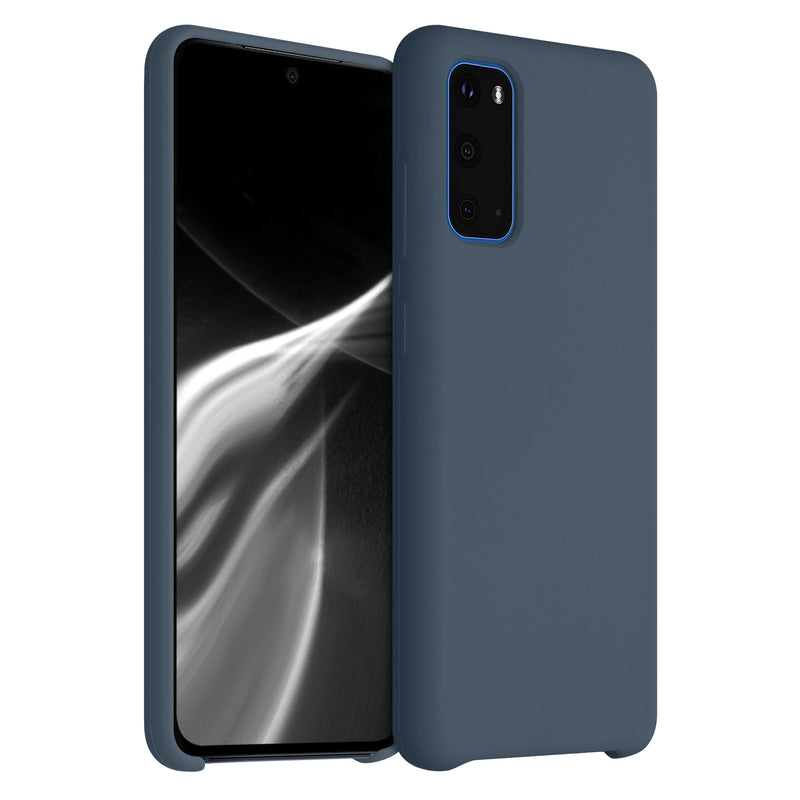kwmobile Handyhülle für Samsung Galaxy S20 Hülle Case Silikon Kabelloses Laden Schutzhülle Cover