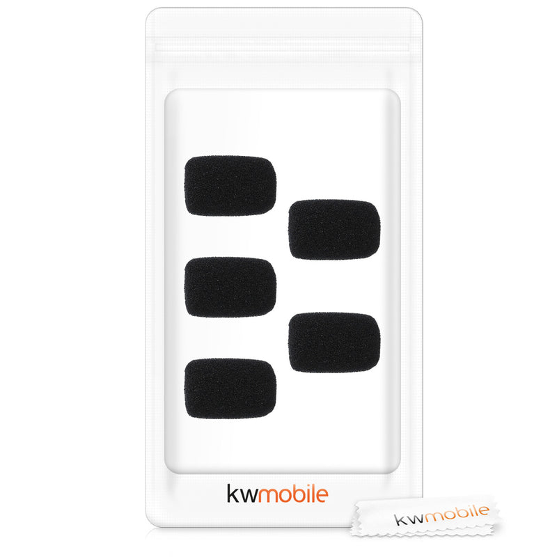 kwmobile Mikrofon Windschutz kompatibel mit div. Mikrofonen