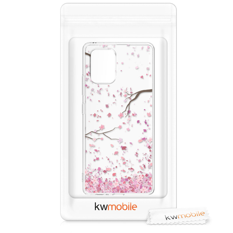 kwmobile Case kompatibel mit Samsung Galaxy S10 Lite - Hülle Silikon transparent