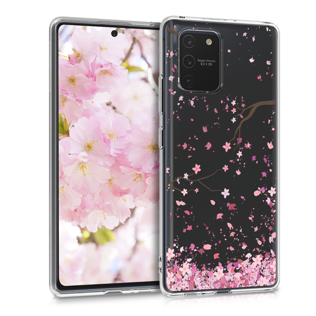 kwmobile Case kompatibel mit Samsung Galaxy S10 Lite - Hülle Silikon transparent