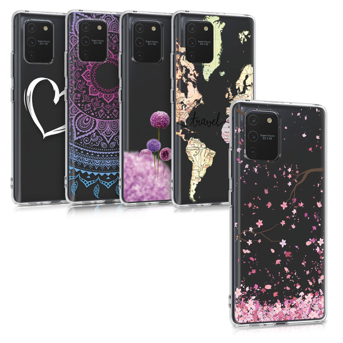 kwmobile Case kompatibel mit Samsung Galaxy S10 Lite - Hülle Silikon transparent