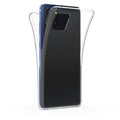 kwmobile Schutzhülle kompatibel mit Samsung Galaxy Note 10 Lite - Hülle Silikon Komplettschutz - Handy Cover Case Transparent Transparent  