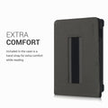 kwmobile Hülle kompatibel mit Kobo Glo HD / Touch 2.0 - mit Handschlaufe und Ständer - e-Reader Schutzhülle