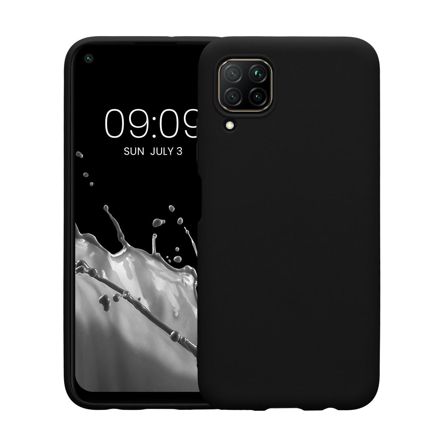 kwmobile Handyhülle für Huawei P40 Lite Hülle - Case - Kabelloses Laden - Schutzhülle Cover