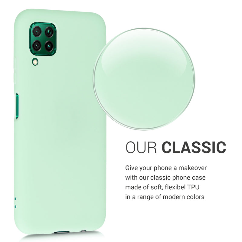 kwmobile Handyhülle für Huawei P40 Lite Hülle - Case - Kabelloses Laden - Schutzhülle Cover