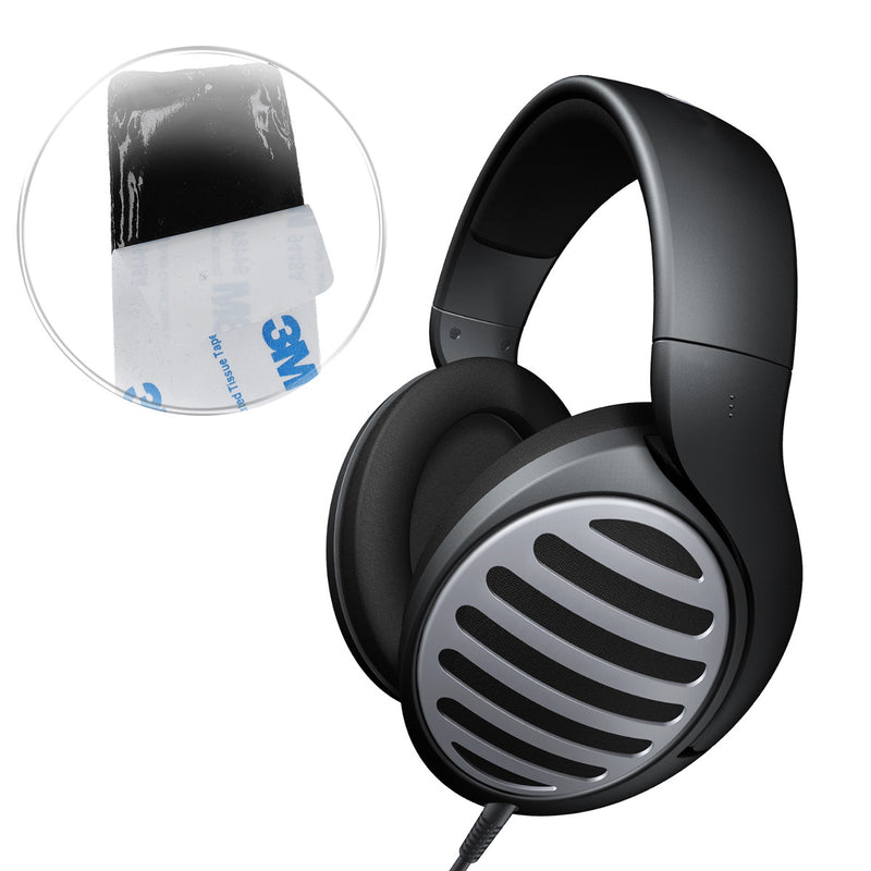 kwmobile Bügelpolster kompatibel mit Sennheiser HD515 / HD555 / HD595 / HD518 Over Ear Kopfhörer Ersatz Kopfbügel Polster