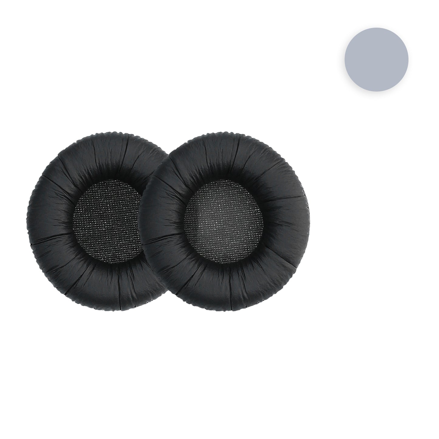 kwmobile 2x Ohr Polster für Sennheiser PX200 / PX100 Ohrpolster - Ersatz Ohrpolster - Kopfhörer Ersatzteile - Kopfhörer Ersatzpolster für Over Ear Headphones Schwarz  