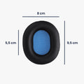 kwmobile Ohr Polster für Sennheiser HD8 / HD8 DJ / HD6 MIX Ohrpolster Ersatz Ohrpolster Kopfhörer Ersatzteile Kopfhörer Ersatzpolster für Over Ear Headphones
