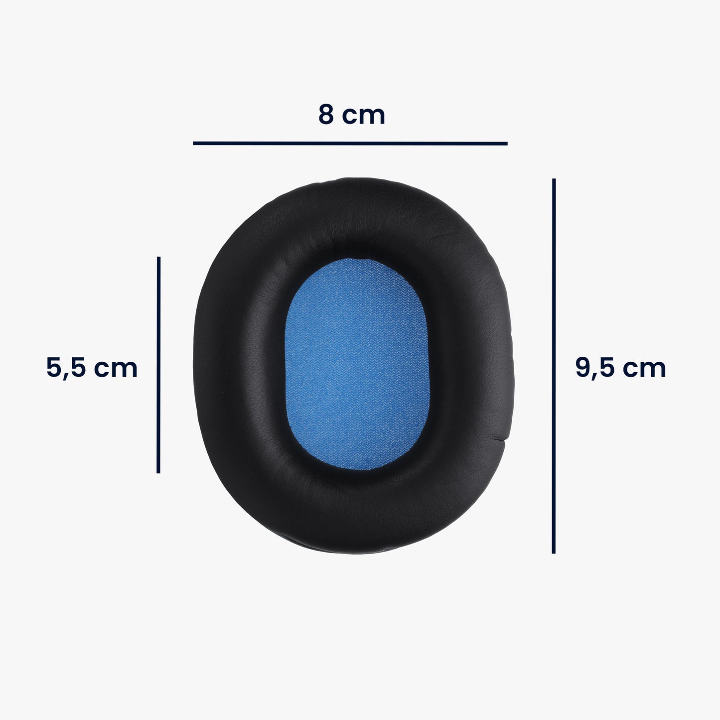 kwmobile Ohr Polster für Sennheiser HD8 / HD8 DJ / HD6 MIX Ohrpolster Ersatz Ohrpolster Kopfhörer Ersatzteile Kopfhörer Ersatzpolster für Over Ear Headphones