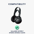 kwmobile Ohr Polster für Sony MDR-DS7000 / RF6000 / RF6500 / CD470 Ohrpolster Ersatz Ohrpolster Kopfhörer Ersatzteile Kopfhörer Ersatzpolster Over Ear Headphones