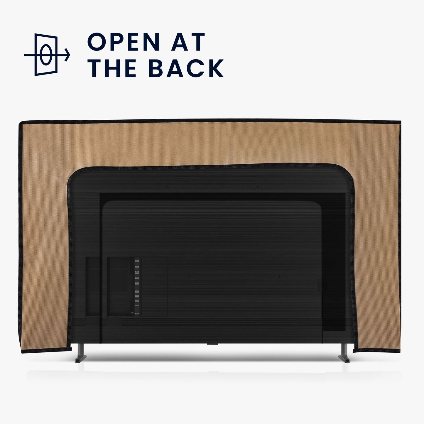kwmobile 32" TV Abdeckung Indoor Fernseher Hülle Bildschirmschutz Abdeckung TV Bildschirm Staubschutzhülle Fernsehabdeckung