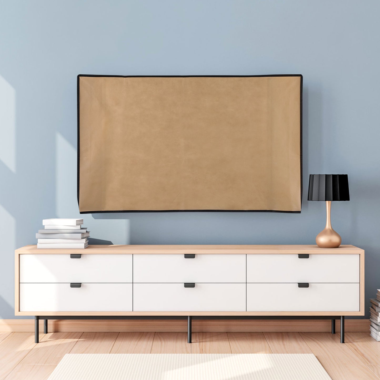 kwmobile 32" TV Abdeckung Indoor Fernseher Hülle Bildschirmschutz Abdeckung TV Bildschirm Staubschutzhülle Fernsehabdeckung