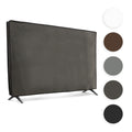 kwmobile 43" TV Abdeckung Indoor - Fernseher Hülle Bildschirmschutz Abdeckung - TV Bildschirm Staubschutzhülle - Fernsehabdeckung - Hellgrau Hellgrau  