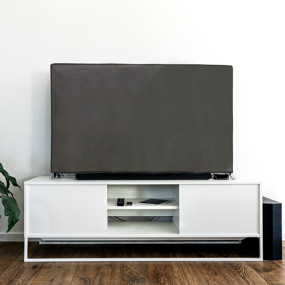 kwmobile 43" TV Abdeckung Indoor - Fernseher Hülle Bildschirmschutz Abdeckung - TV Bildschirm Staubschutzhülle - Fernsehabdeckung