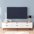 kwmobile 49-50" TV Abdeckung Indoor Fernseher Hülle Bildschirmschutz Abdeckung TV Bildschirm Staubschutzhülle Fernsehabdeckung