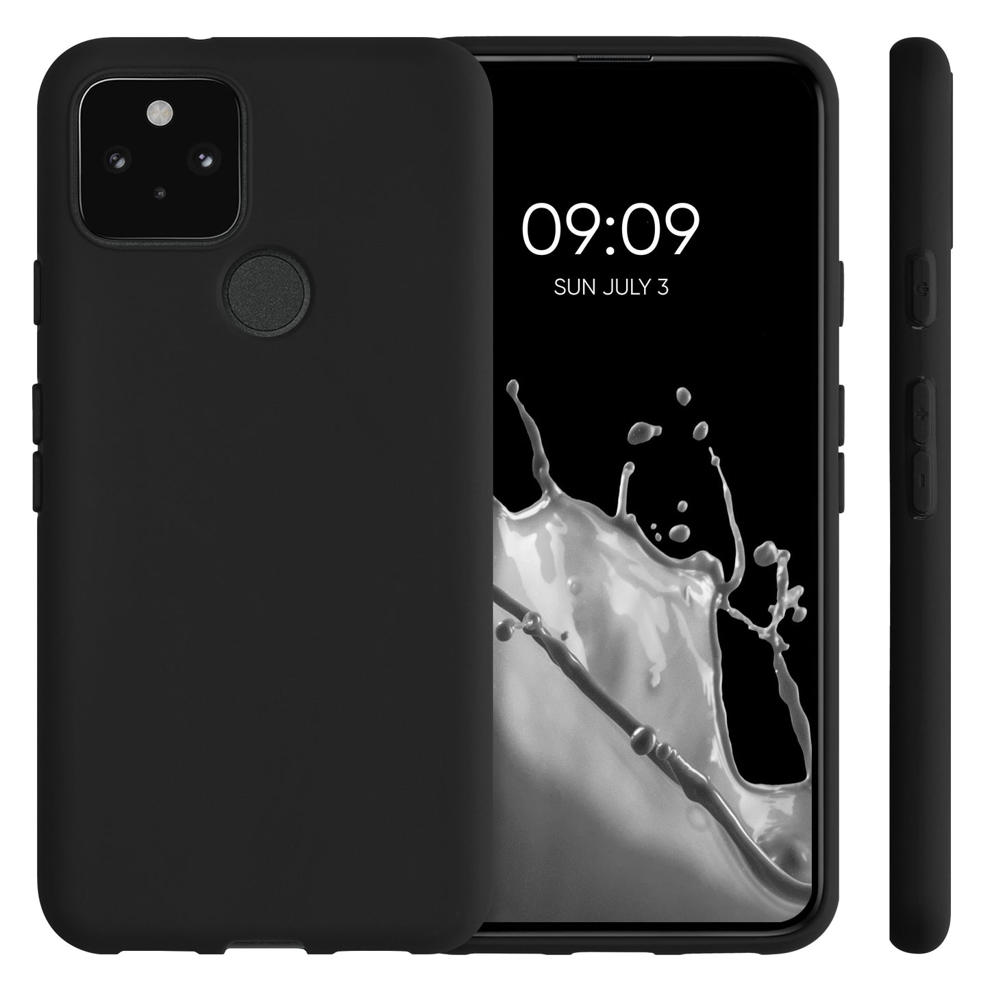 kwmobile Handyhülle für Google Pixel 5 Hülle - Kabelloses Laden - Schutzhülle Cover