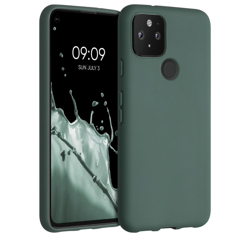 kwmobile Handyhülle für Google Pixel 5 Hülle - Kabelloses Laden - Schutzhülle Cover