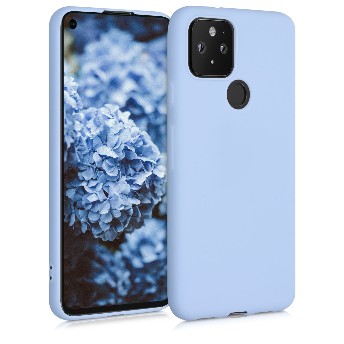 kwmobile Handyhülle für Google Pixel 5 Hülle - Kabelloses Laden - Schutzhülle Cover