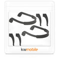 kwmobile Antirutsch Halterung und Brillenband für Brillenbügel Set