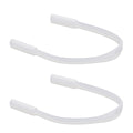 kwmobile Antirutsch Brillenband für Brillenbügel Set - 2x Sportband für Brille - Länge: 17 cm
