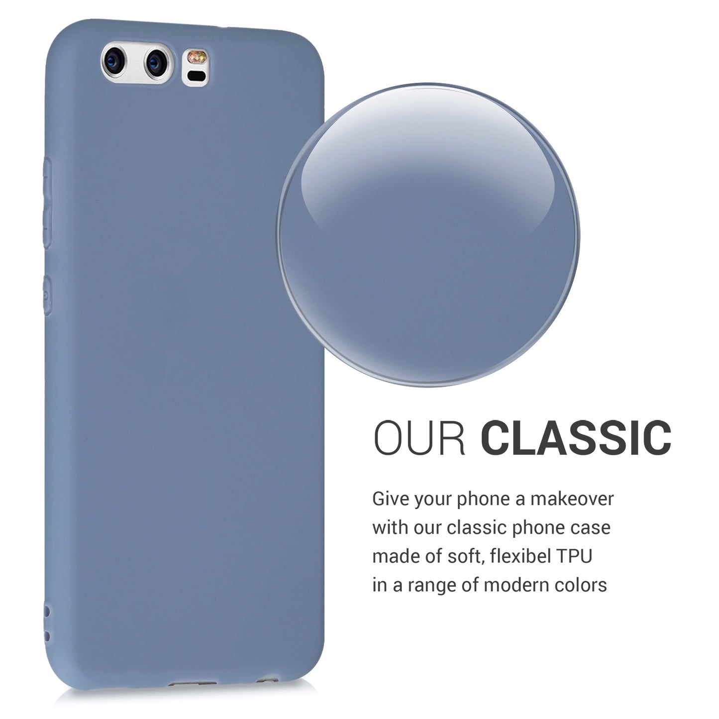 kwmobile Handyhülle für Huawei P10 Hülle Schutzhülle Cover Kabelloses Laden