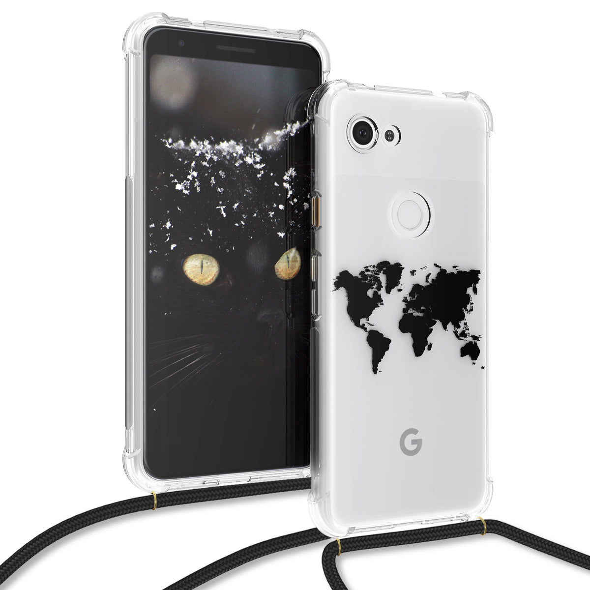 Hülle kompatibel mit Google Pixel 3a