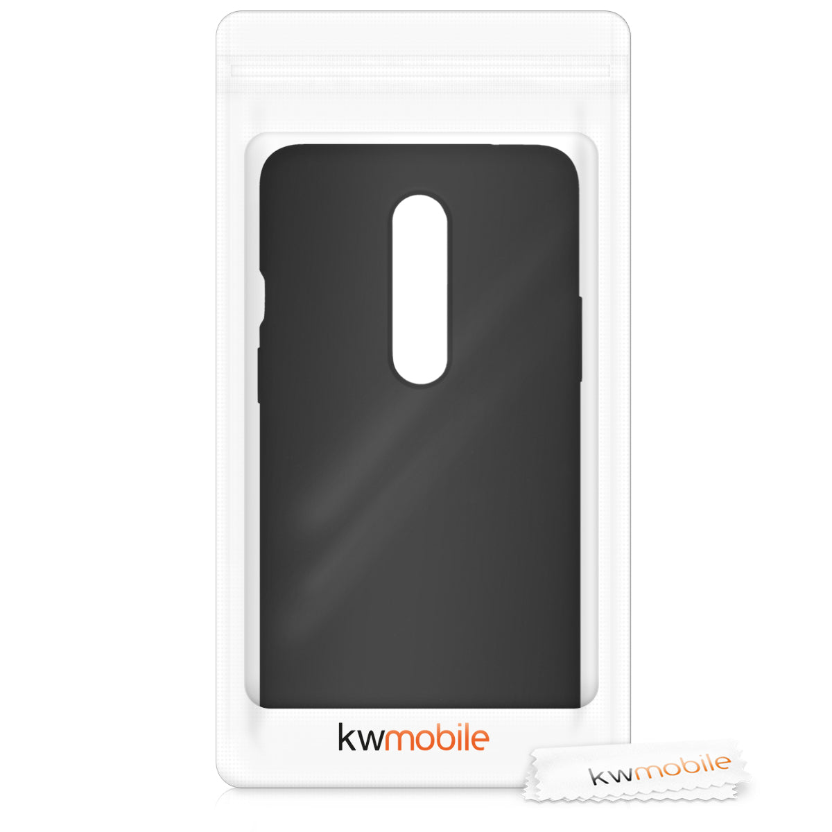 kwmobile Handyhülle für OnePlus 8 (2020) Hülle - Case Silikon - Kabelloses Laden - Schutzhülle Cover