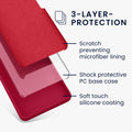 kwmobile Handyhülle für OnePlus 8 (2020) Hülle - Case Silikon - Kabelloses Laden - Schutzhülle Cover