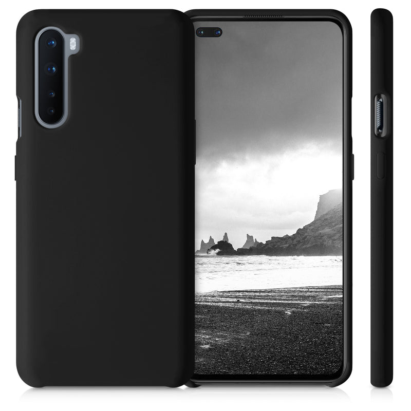 kwmobile Handyhülle für OnePlus Nord Hülle Case Silikon Kabelloses Laden Schutzhülle Cover