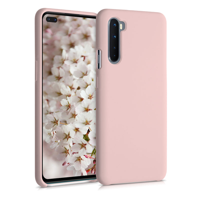 kwmobile Handyhülle für OnePlus Nord Hülle Case Silikon Kabelloses Laden Schutzhülle Cover